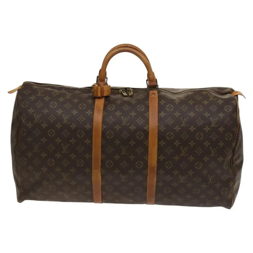LOUIS VUITTON Monogram Keepall 60 Boston Bag M41422
